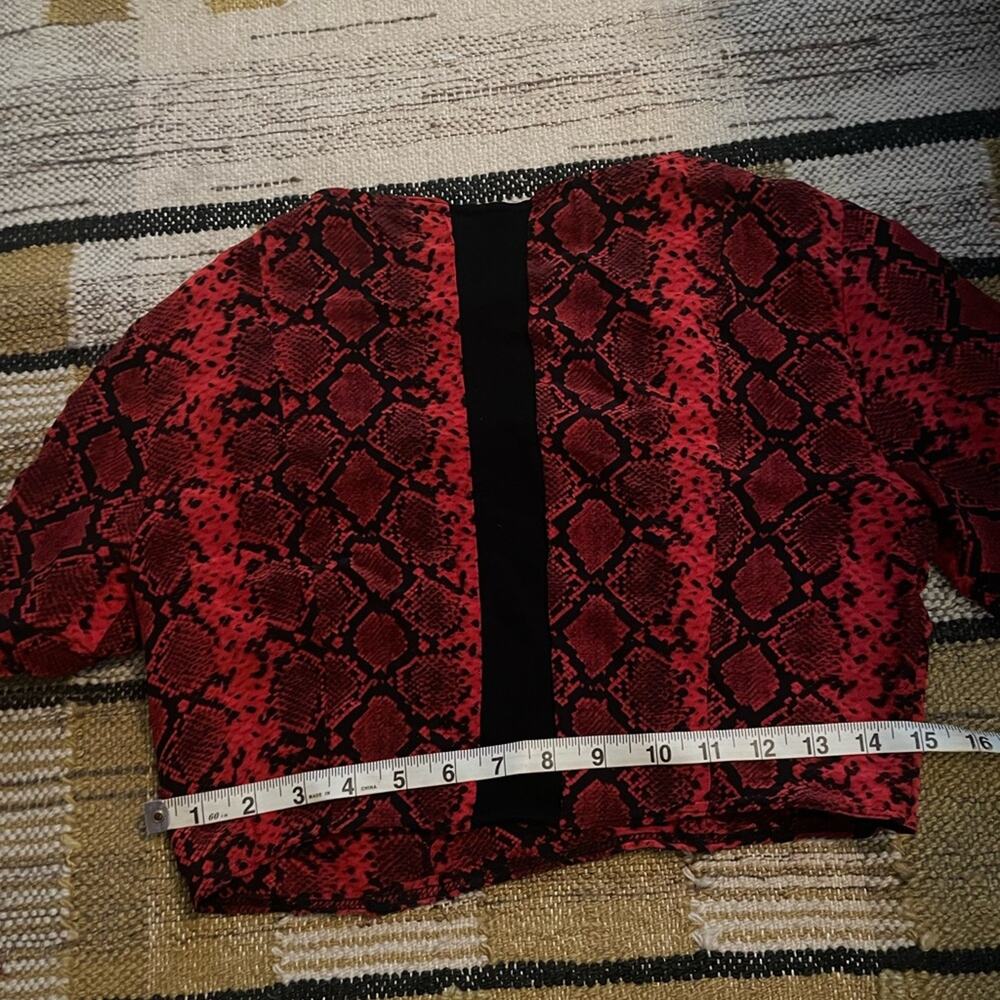 Kooples Paris python crop top - Picture 7 of 10
